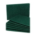 thumbnail image 1 of SKILCRAFT Scouring Pads, Medium Grade, 6"x9-1/2"x1/4", 10/PK, Green (NSN7535242), 1 of 1