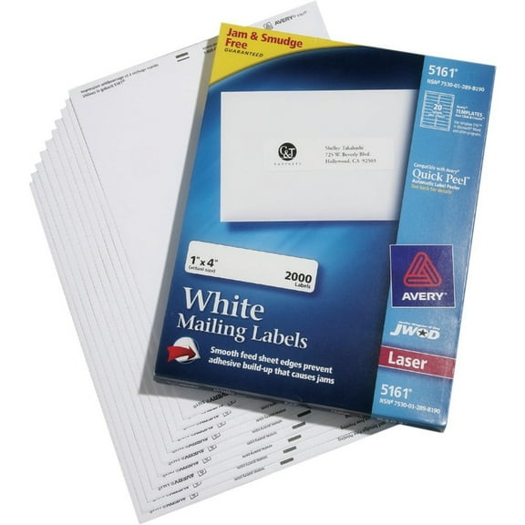 SKILCRAFT Self-Adhesive Laser Label