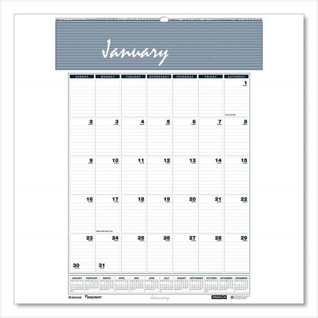 SKILCRAFT Weekly Planner Book