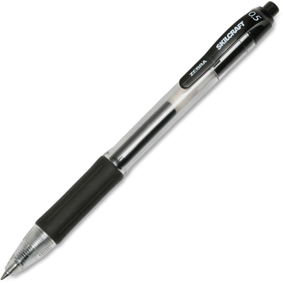 SKILCRAFT, NSN6471706, Zebra Fine Point Retractable Gel Pen, 12 / Dozen
