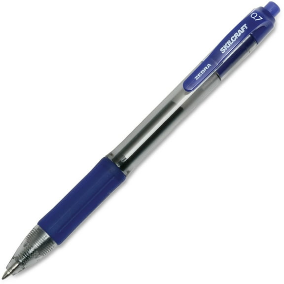 SKILCRAFT, NSN6473136, Zebra Medium Point Retractable Gel Pen, 12 / Dozen