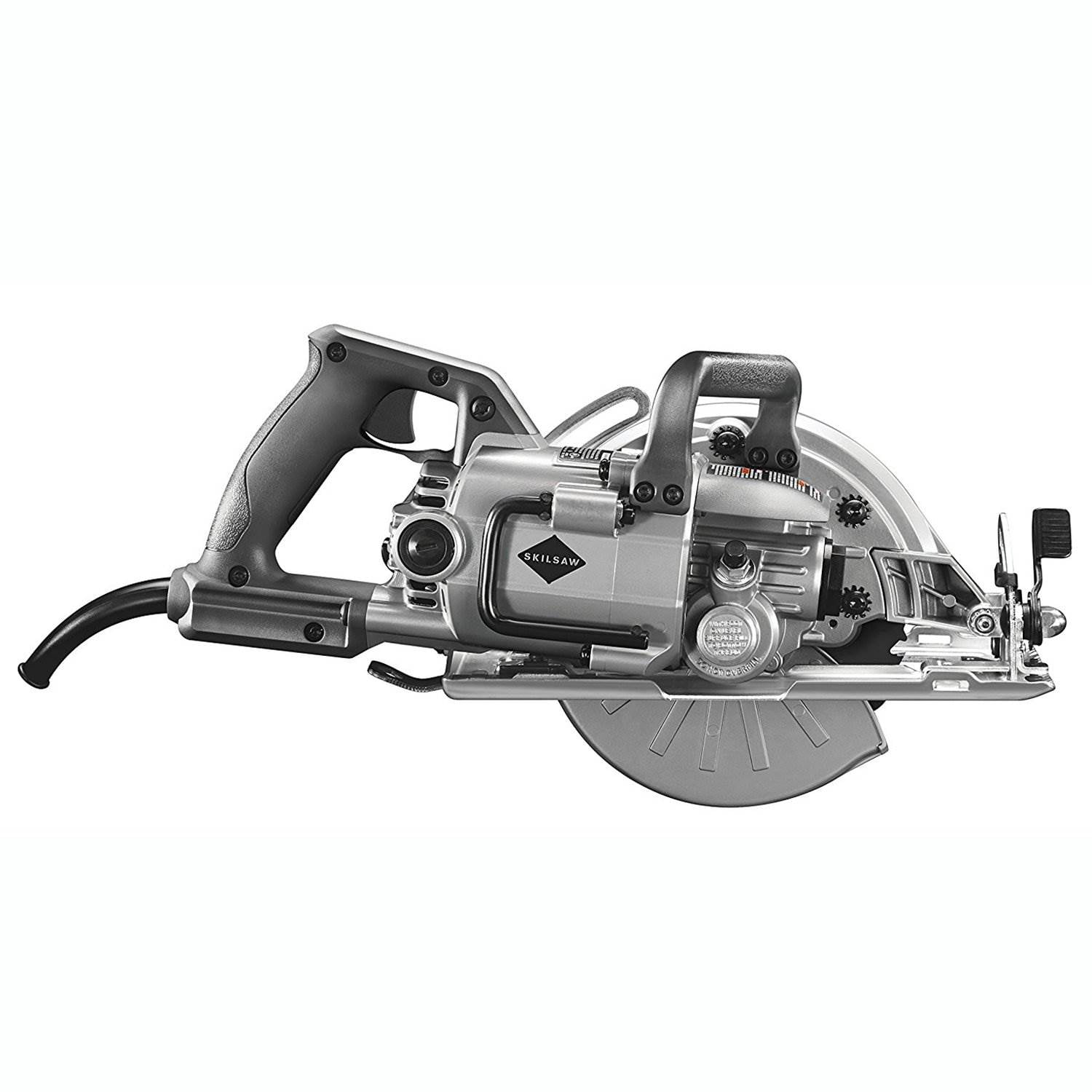 SKILSAW 15-Amp 7-1/4-Inch Aluminum Corded Worm Drive Circular Saw with SKILSAW  Blade, SPT77W-01