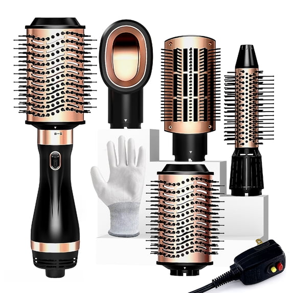 SKIMI Hair Dryer Brush, Hot Air Brush, Blow Dryer Brush Tool Set Straightener/Dryer/Curling Plastic, Curling Brush Hair Dryer