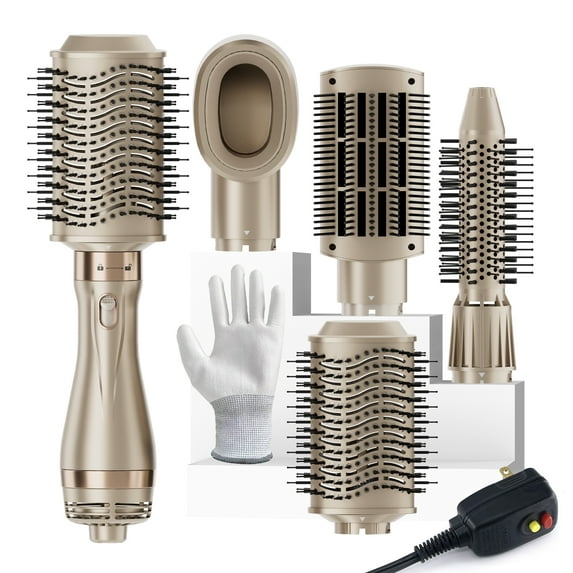 SKIMI Hair Dryer Brush, Hot Air Brush, Blow Dryer Brush Tool Set Straightener/Dryer/Curling Plastic