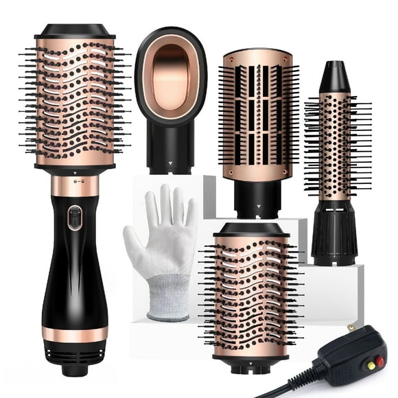 SKIMI Hair Dryer Brush, Hot Air Brush, Blow Dryer Brush Tool Set Straightener/Dryer/Curling Plastic