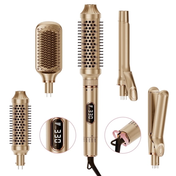 NICEBAY by SKIMI Hair Curling Wands, Professional Instant Heat Up Hair Curling Wand Set, Flat Iron, Curling Wand, Hair Straightener