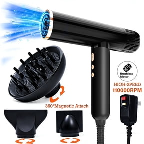 SKIMI Ionic Hair Dryer, High Speed 110000RPM Blow Dryer, Hair Blow Dryer with Diffuser for Women