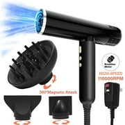 SKIMI Ionic Hair Dryer, High Speed Blow Dryer, Hair Blow Dryer with Diffuser for Women, Home/Travel