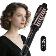 SKIMI Thermal Brush, Heated Round Brush, Curling Iron, 1.5 inch Electric Curl Wand, Curly Hair Dryer Brush