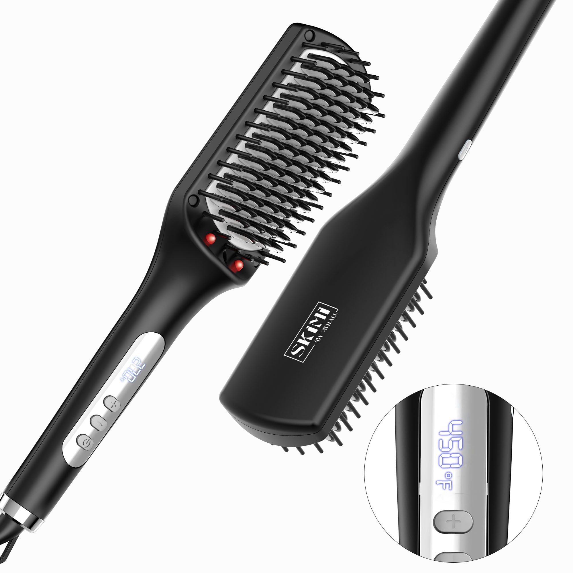 Hair Straighteners Heated Comb Hair Straightener And Rose Hair