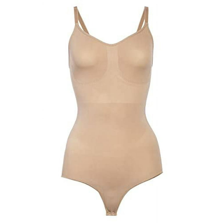 SKIMS Sculpting Bodysuit Brief with Snaps SH-BSB-0348 Clay - SIZE L/XL
