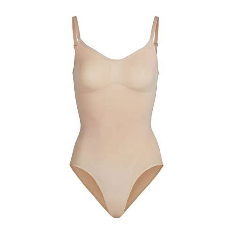 SKIMS Sculpting Bodysuit Brief with Snaps SH-BSB-0348 Mica - Size 4X/5X 