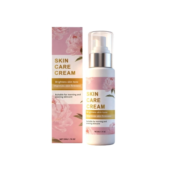 SKIN CARE CREAM Gentle Formula, Smooth Cream Texture, Portable Pump Bottle for Daily & On-the-Go Skin Care Use