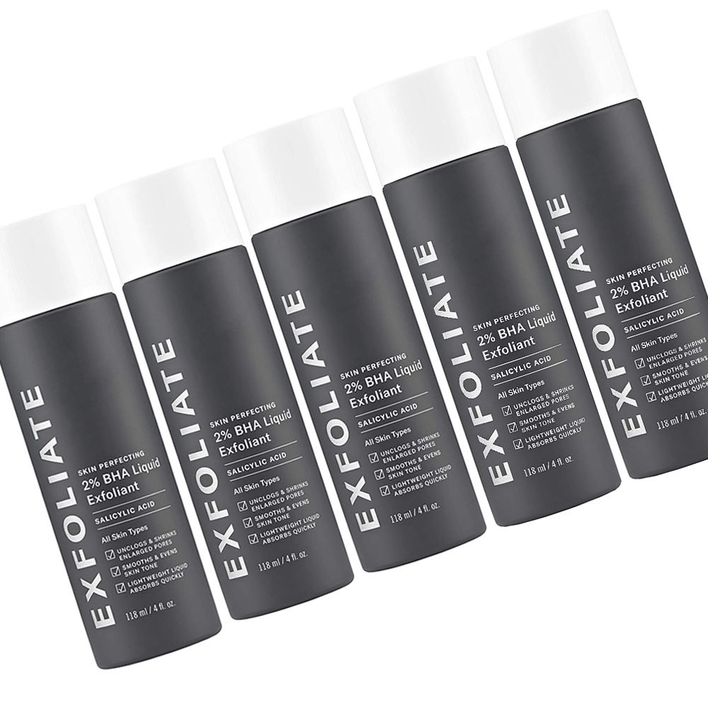 SKIN PERFECTING 2 BHA Liquid Salicylic Acid ExfoliantFacial Exfoliant for Blackheads, Enlarged