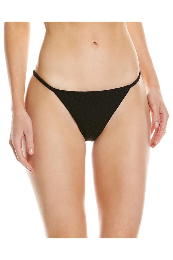 womens The Portia Bikini Bottom, XL, Black