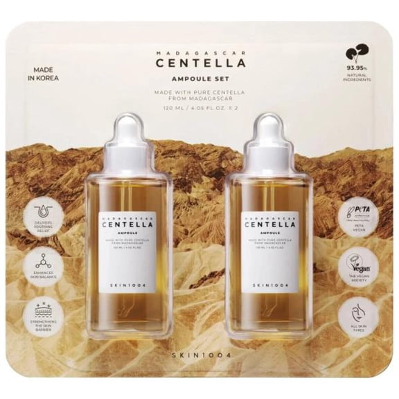 SKIN1004 Centella Ampoule Set, 4.05 fl oz, 2-pack