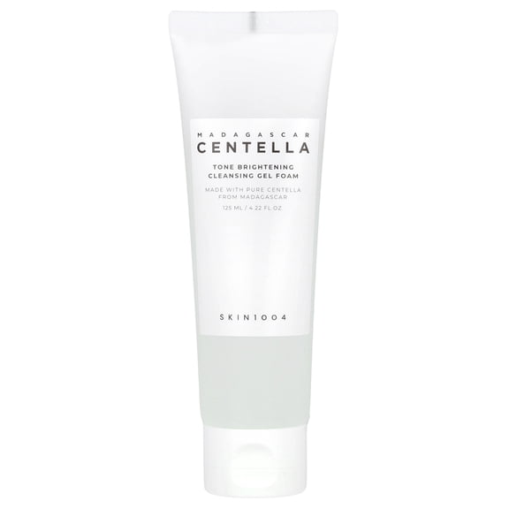 SKIN1004 Madagascar Centella, Tone Brightening Cleansing Gel Foam, 4.22 fl oz (125 ml)