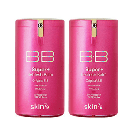 SKIN79 Super Plus Beblesh Balm Pink BB Cream 40g, 2 Pack