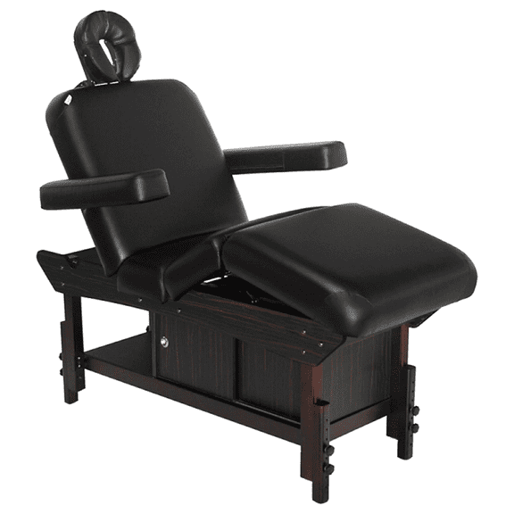 SKINACT Cabo Treatment Table Facial, Massage Table (Black)