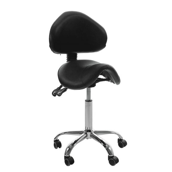 SKINACT Esthetician Saddle Stool (Black)