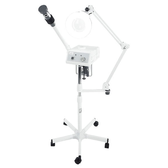 SKINACT Euro Facial Steamer With Aroma Therapy + LED Magnifying Lamp
