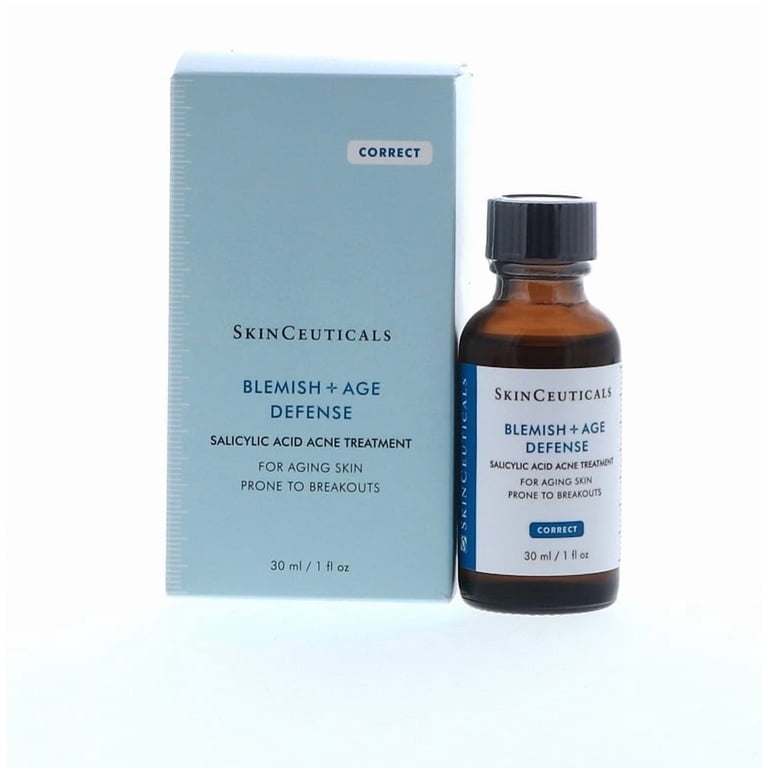 美容液 SKINCEUTICALS BLEMISH+AGE DEFENSE 30ml SkinCeuticals, Blemish and Age Defense Acne Treatment, 30ml (1oz