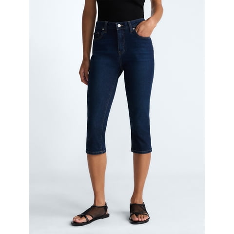 Women's Skinny Cropped Jeans, 18.5'' Inseam, Sizes 0-26W