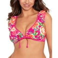 thumbnail image 1 of SKINNY DIPPERS womens  Crushin Kiara Bikini Top, S, 1 of 3