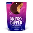 thumbnail image 1 of SkinnyDipped Dark Chocolate Peanut Butter Cups, 3.17 oz, 1 of 11