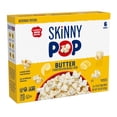 thumbnail image 1 of SKINNYPOP Butter Microwave Popcorn Snack, 2.8 oz Bag (6 Count), 1 of 2