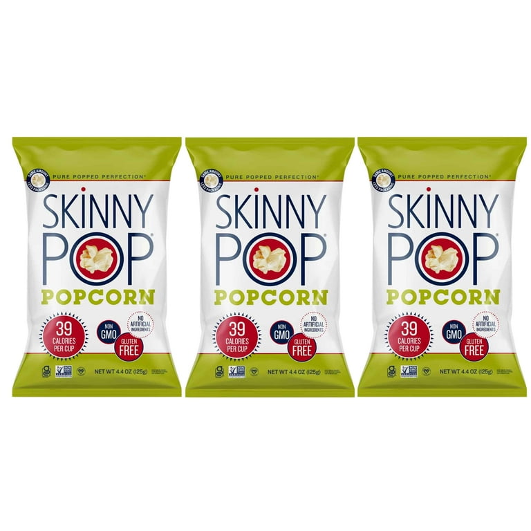 SKINNYPOP Original Popcorn, 4.4 Oz, Case of 3 - Walmart.com