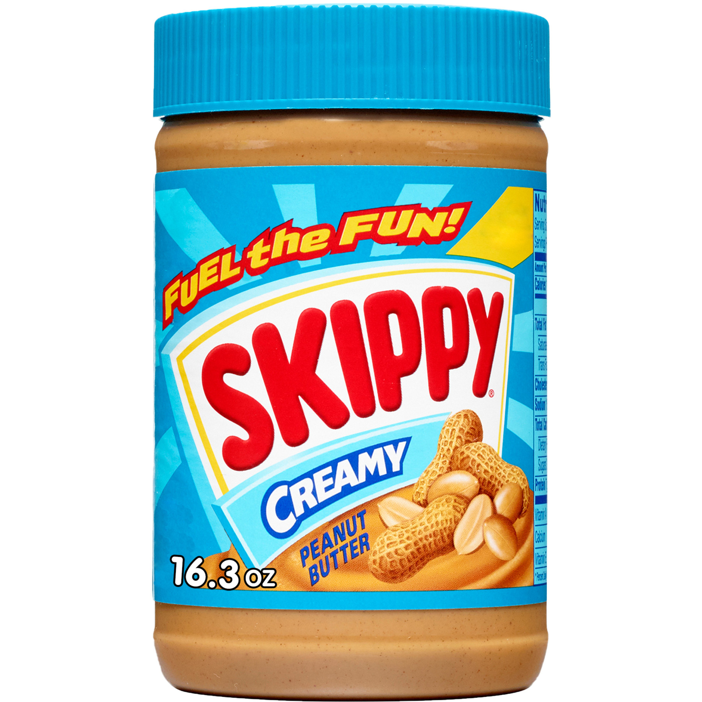 SKIPPY Peanut Butter, Creamy, Plastic Jar 16.3 oz - image 1 of 17