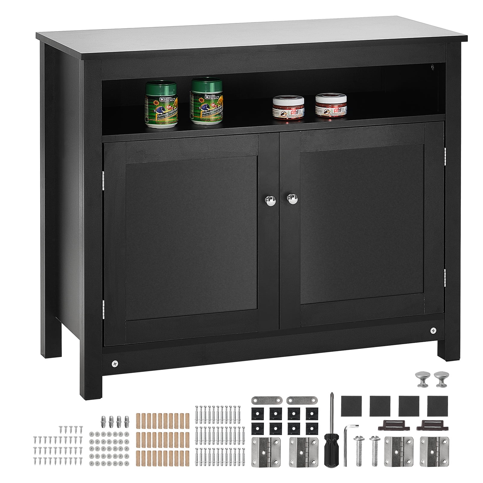 SKISHALO 36.5 x 15.7 x 30 Aquarium Stand 335 lbs 40 Gallon Fish Tank