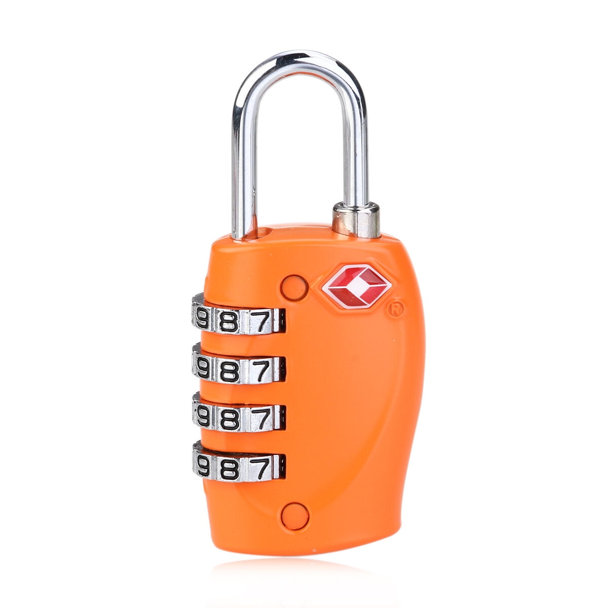 Tsa Rectangular Block SKISUNO 1Pack Rectangular Hard Plastic Combination Lock For Suitcase ...