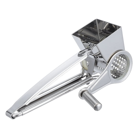 SKISUNO 1Pcs Stainless Steel Crank Cheese Grater For Food Grating And Kitchen Use