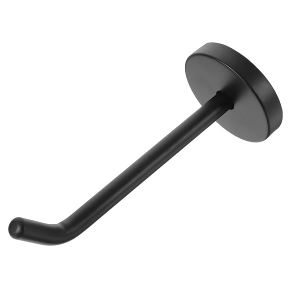 SKISUNO 1Set Decorative Stainless Steel Wall Hook Black Strong Bearing Capacity Coat Holder