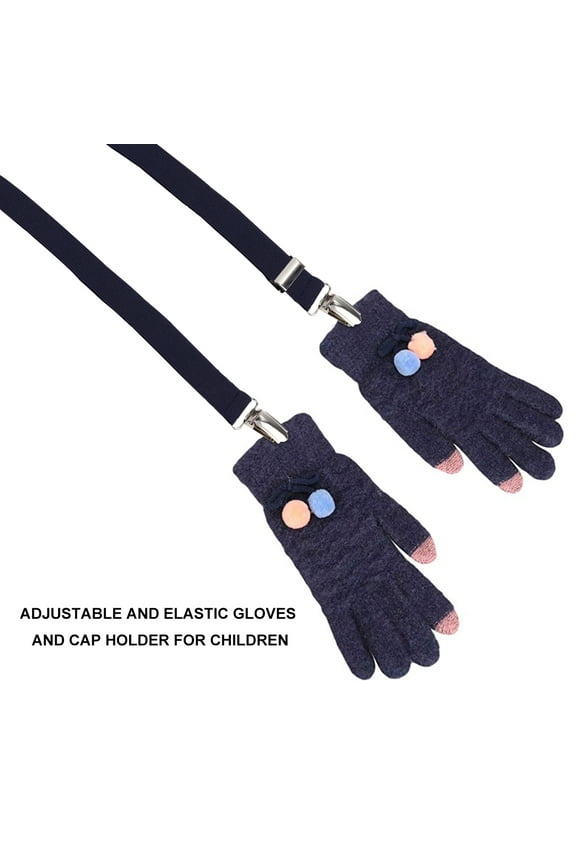 2Pcs Blue Glove Clip Mittens Holder Durable Corrosion Resistant Gloves Catcher