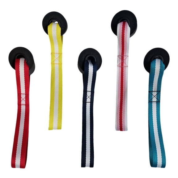 SKISUNO 5Pcs Home Door Buckle Fitness Pulling Rope for Bodybuilding and Rehabilitation Exercises