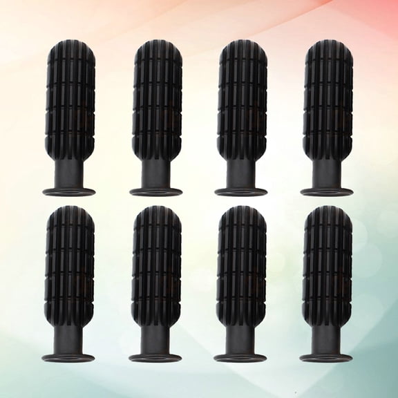 SKISUNO Hard Rubber Foosball Handles for Table Soccer Grips Replacement