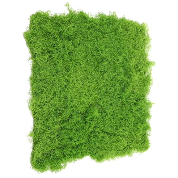 SKISUNO Artificial Moss Pad in Light Green Foam Material for Decorative Micro Garden and Bonsai