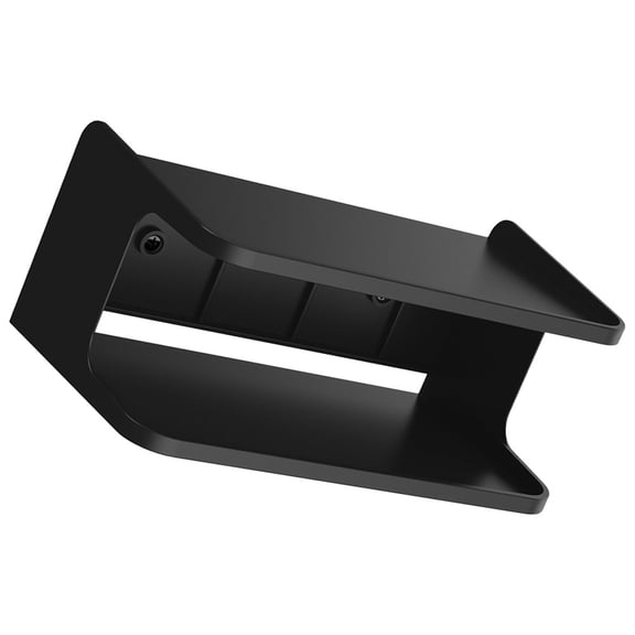 SKISUNO Black Floating Wall Mounted Bedside Shelf with Strong Load Capacity for Home