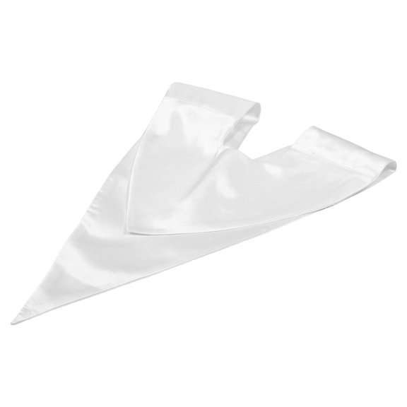 SKISUNO Decorative White Satin Church Stole with Cross for Pastor and Choir Uniforms
