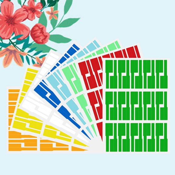 SKISUNO Labels with Wire 24Pcs for Waterproof Tear Resistant PVC Home Projects