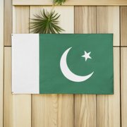 SKISUNO Pakistan National Flag Outdoor Banner Lightweight High Density Fabric for Yard Decoration