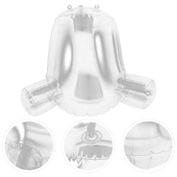 SKISUNO Reusable Inflatable Diaper Display Mannequin Half Body Model for Home and Store