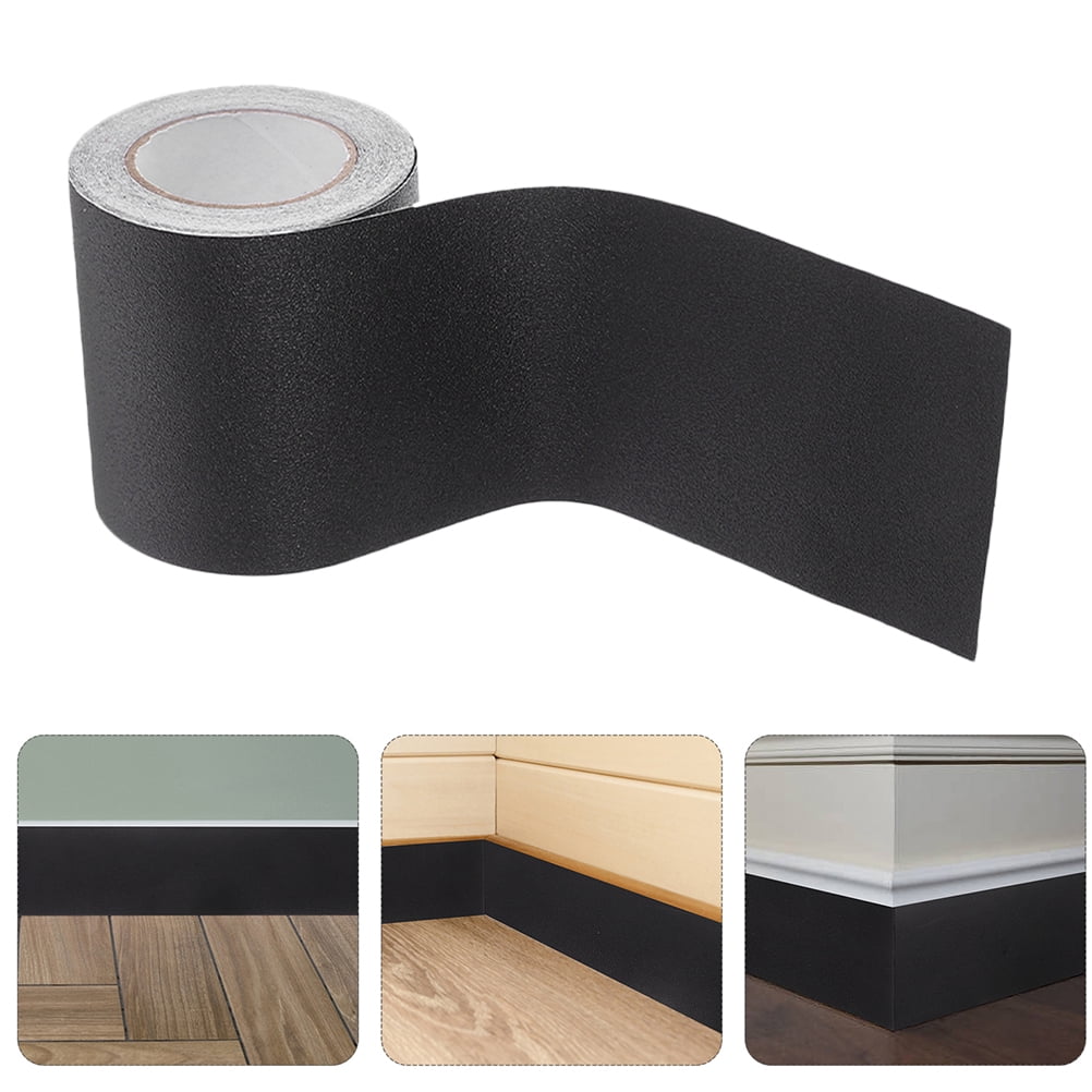 SKISUNO Self Adhesive Wall Skirting Border Sticker 1 Roll Flexible ...