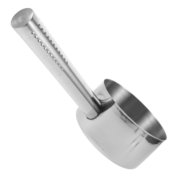 SKISUNO Multipurpose Stainless Steel Water Ladle for Kitchen and Bathroom Use Plated Silver