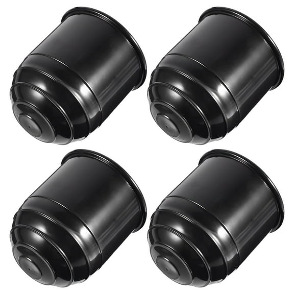 SKISUNO Trailer Coupling Towing Hitch Cover Black Nylon 2.8x2.4in