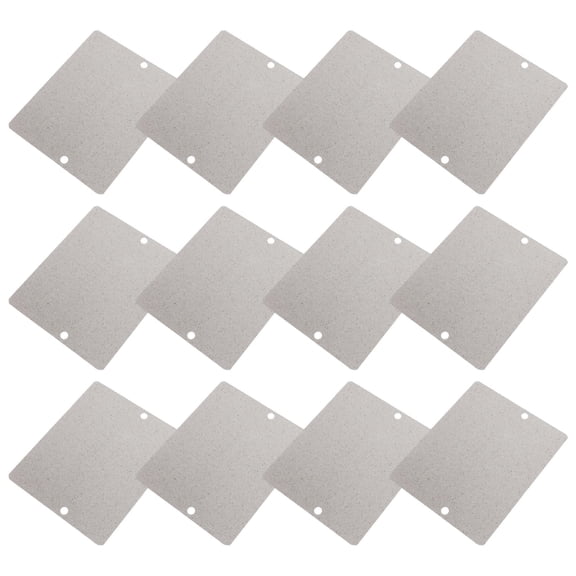 SKISUNO Flame Retardant Mica Sheet for Microwave High Temp Resistance 12Pcs