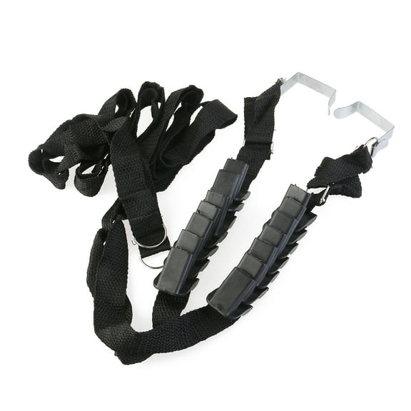 SKISUNO Wardrobe Organizers Handbags Hanging Organizer 2Pcs Black ABS Plastic